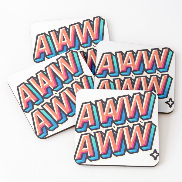 Item preview, AWAWA design sticker  designed and sold by NCNGDESIGN.