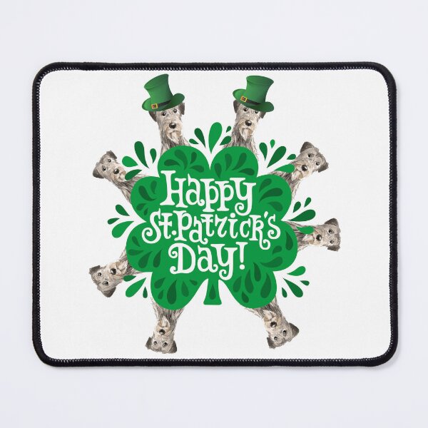Item preview, Irish Wolfhound St Patricks Day designed and sold by beastieboutique.