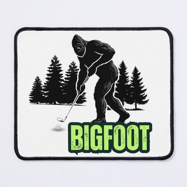 Item preview, Funny Bigfoot playing golf in the forest designed and sold by UUniqueIImprint.