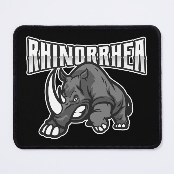 Item preview, Rhinoceros Rhino Rhinorrhea Running Nose Cute Funny Gift designed and sold by TheAplus.