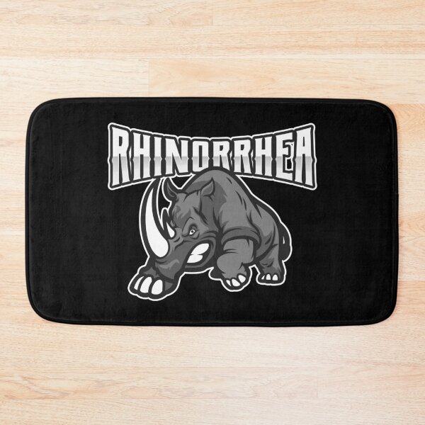 Item preview, Rhinoceros Rhino Rhinorrhea Running Nose Cute Funny Gift designed and sold by TheAplus.