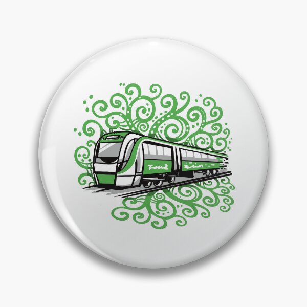 Item preview, Green Train designed and sold by jasmineberry.