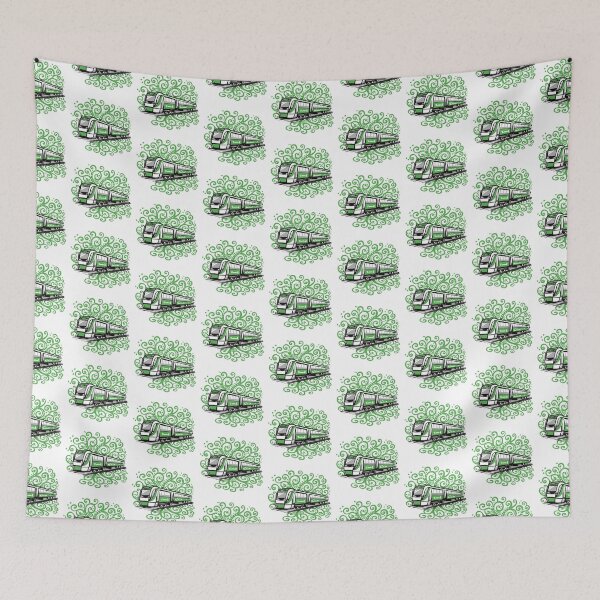 Item preview, Green Train designed and sold by jasmineberry.