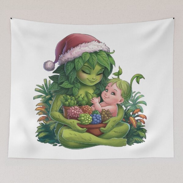 Item preview, CHRISTMAS GREETINGS FROM THE PLANT NURTURER designed and sold by likbatonboot.