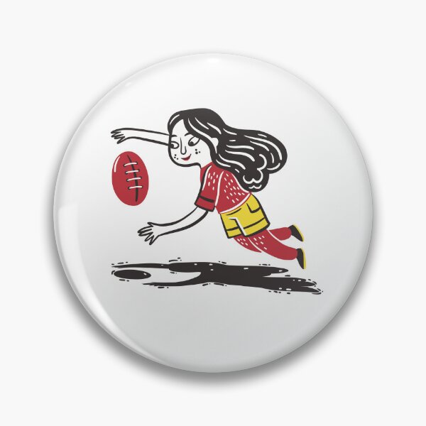 Item preview, Footy Girl Jumping designed and sold by jasmineberry.
