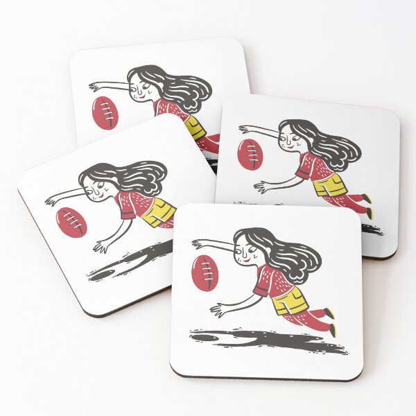 Item preview, Footy Girl Jumping designed and sold by jasmineberry.