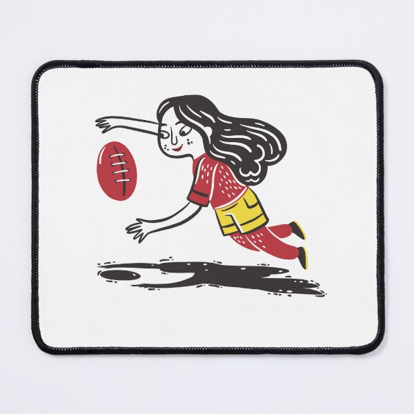 Item preview, Footy Girl Jumping designed and sold by jasmineberry.