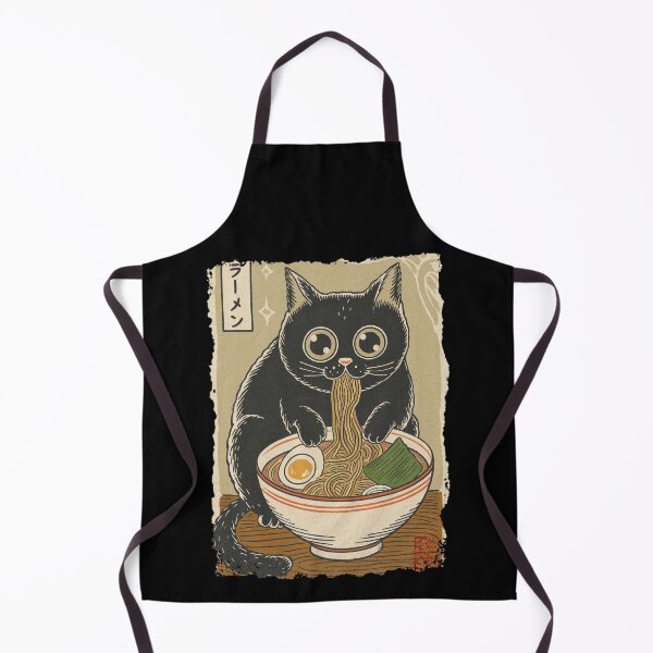 Artikelvorschau, Lustige Ramen-Katze, japanische ästhetische Ukiyo-e-Grafikkunst entworfen und verkauft von Damcoc.