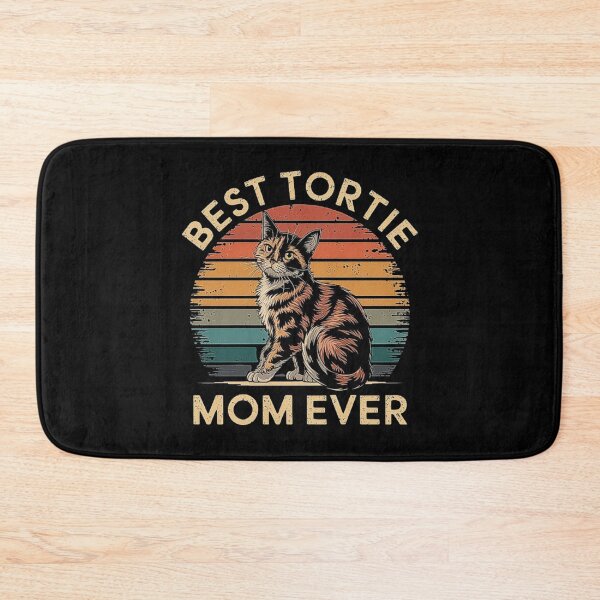 Item preview, Best Tortie Cat Mom Retro Sunset Design for Cat Lovers designed and sold by love3617.