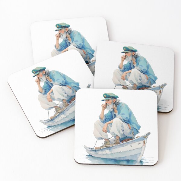 Item preview, old man and the ocean designed and sold by aliraweb.