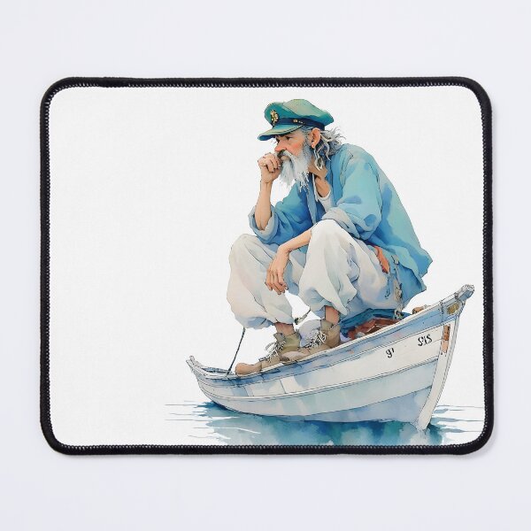 Item preview, old man and the ocean designed and sold by aliraweb.