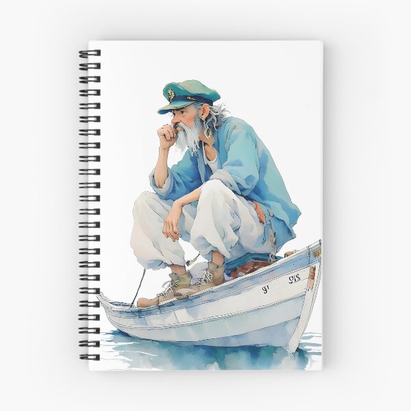 Item preview, old man and the ocean designed and sold by aliraweb.