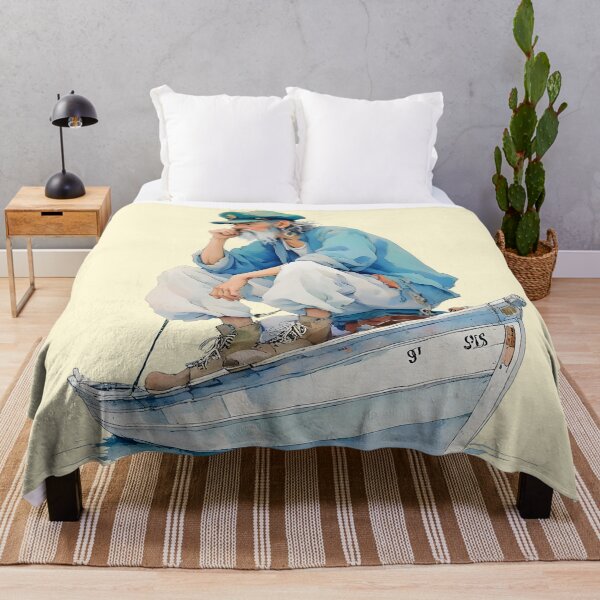 Item preview, old man and the ocean designed and sold by aliraweb.