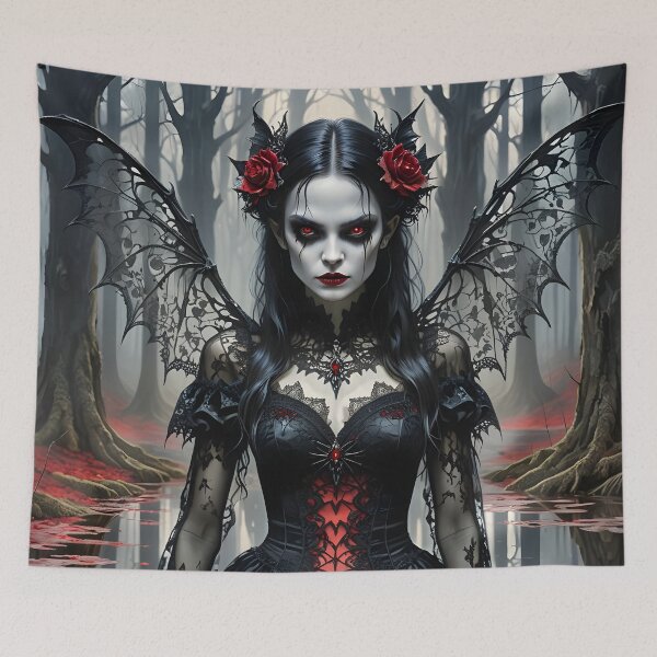 Item preview, Fairy Vampire Girl designed and sold by GothicRubette.