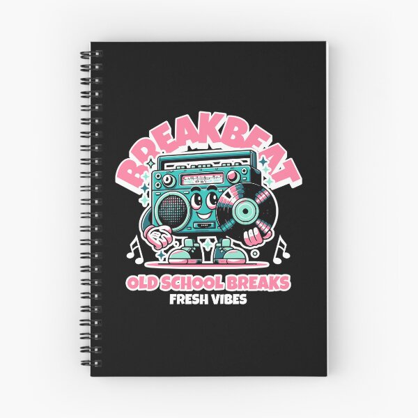 Item preview, BREAKBEAT  - Old School Boombox Dude (white/pink)  designed and sold by Discothreadz.