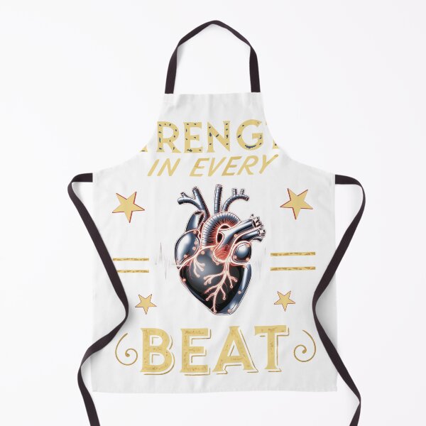 Item preview, Strength in Every Beat T-Shirt Design - Bold Metallic Heart with Vintage Gold Typography designed and sold by Samgfxt-shirt.