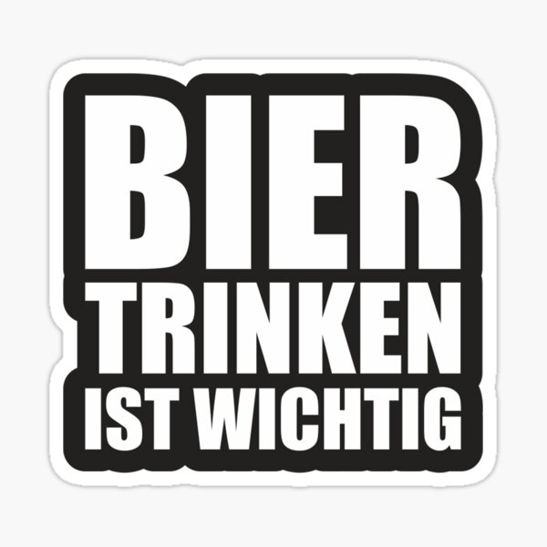 Item preview, bier trinken ist wichtig designed and sold by teemix.