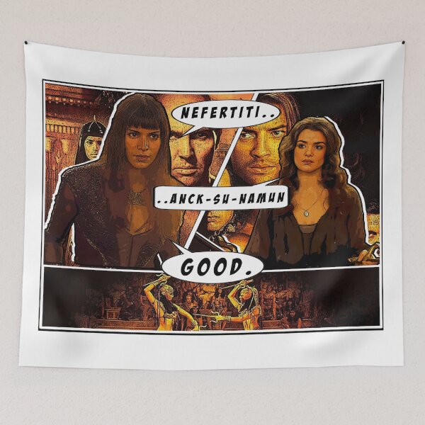 Item preview, The Mummy Returns 2001 - Nefertiti and AnckSuNamun Comic Poster designed and sold by brad2ecla.