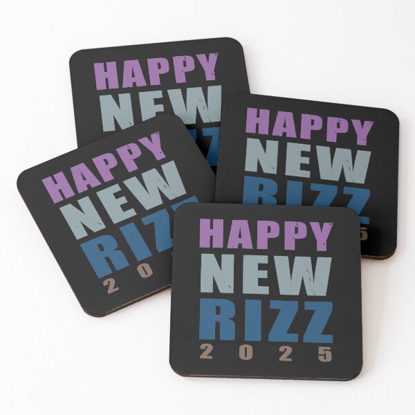 Item preview, Happy New Rizz 2025 New Year Meme designed and sold by BoggsNicolasArt.
