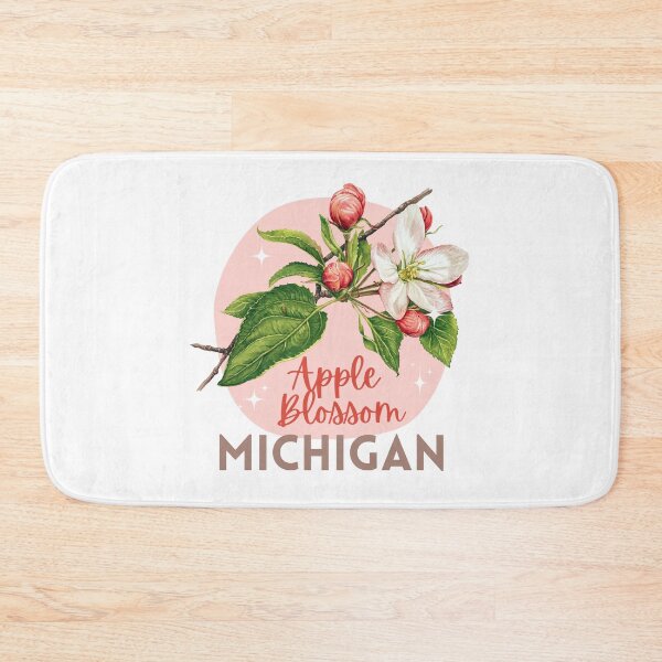 Item preview, Michigan Apple Blossom State Flower Classic T-shirt Sticker designed and sold by ThinkNature!.