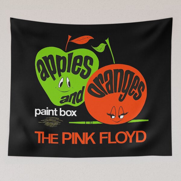 Item preview, French take on "The" Pink Floyd's Apples & Oranges b/w Paint Box designed and sold by geetarv.