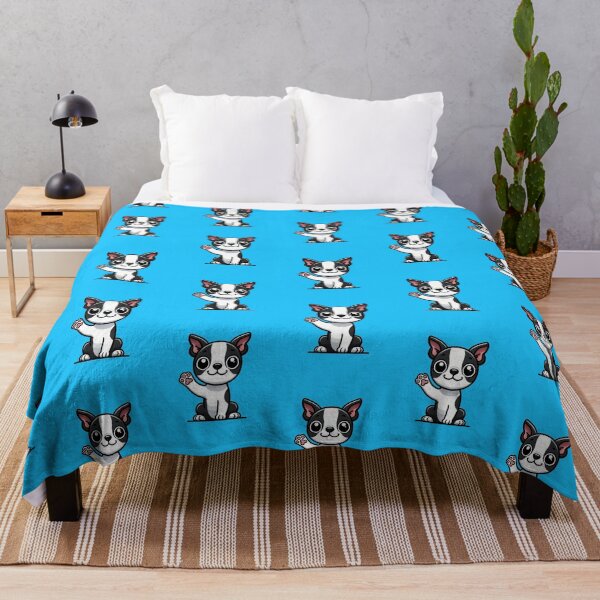 Item preview, Cute Boston Terrier Puppy Cartoon Style designed and sold by LovingPresence.