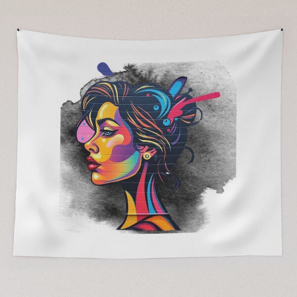 Item preview, Vivid Street Muse designed and sold by becauseturkey.
