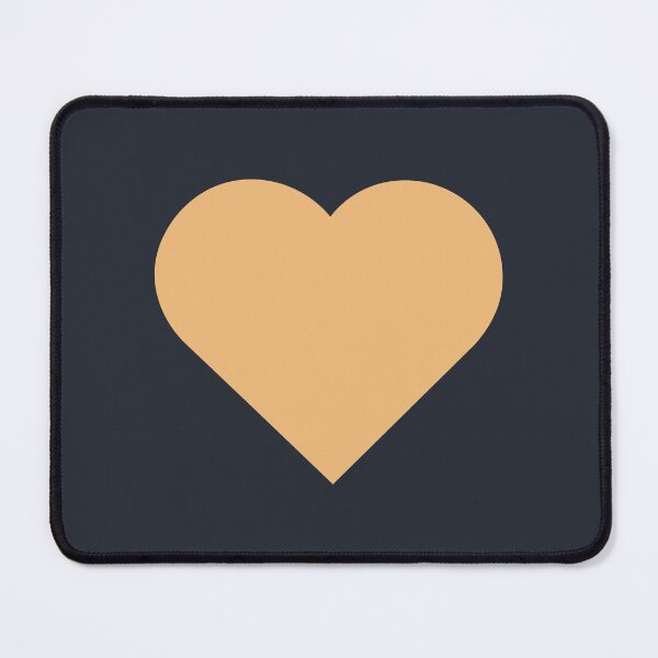 Item preview, my peach color heart | Heart pattern | Love at Gobble Gala | Gobble Gala designed and sold by Kids GobbleGala.