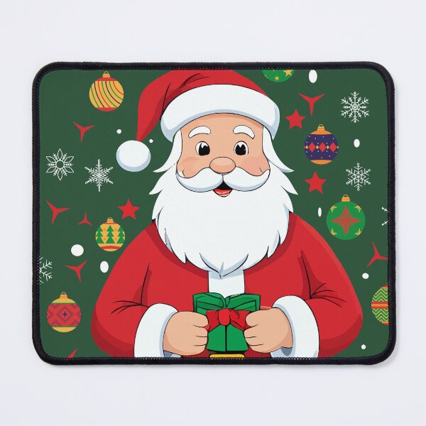 Item preview, Santa Claus with Gift Christmas Design designed and sold by UniqueDesign751.