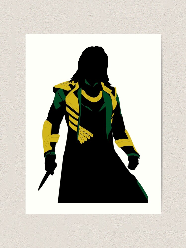 Alternate view of God of Mischief Art Print