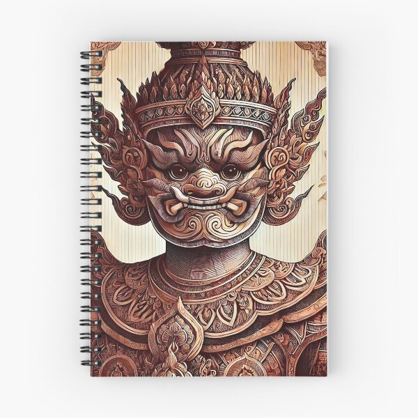 Item preview, Intricate Guardian Statue in Traditional Thai Style designed and sold by Koalangel.