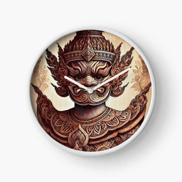 Item preview, Intricate Guardian Statue in Traditional Thai Style designed and sold by Koalangel.
