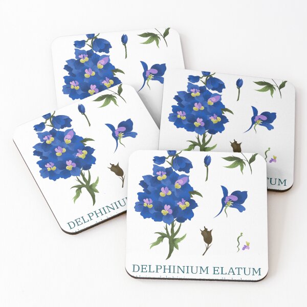 Item preview, DELPHINIUM ELATUM designed and sold by OwOlet.