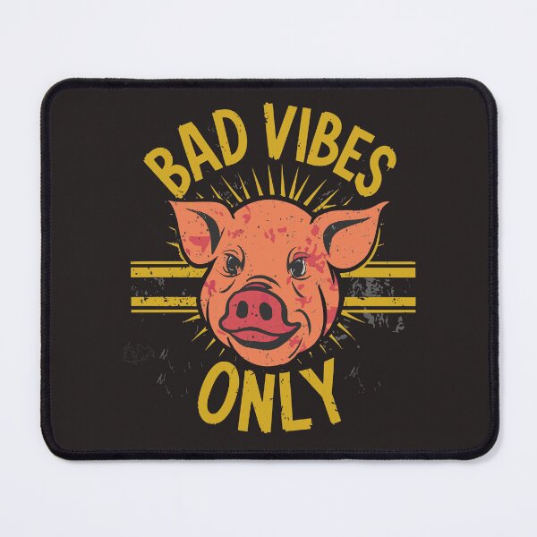 Item preview, bad vibes only vintage design designed and sold by JuroArt.