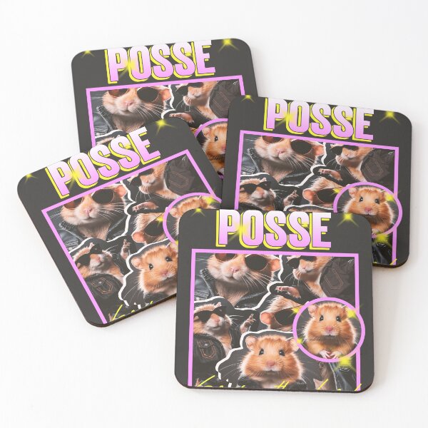 Item preview, Church Posse Hamster Sunglasses Leather Jackets Funny Gift designed and sold by tshirtart2024.