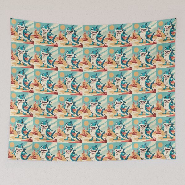 Item preview, Jeff the Landshark | Cute Marvel-Inspired Character Art designed and sold by Superbdeal.