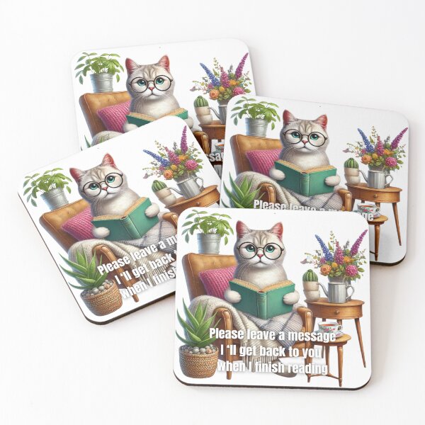 Item preview, Cat's Cozy Reading Corner designed and sold by joejiing.