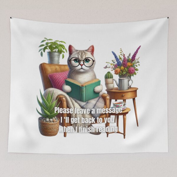Item preview, Cat's Cozy Reading Corner designed and sold by joejiing.