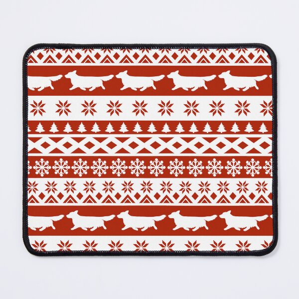 Item preview, Cardigan Welsh Corgi Ugly Christmas Sweater Pattern designed and sold by Spinyflowerart.