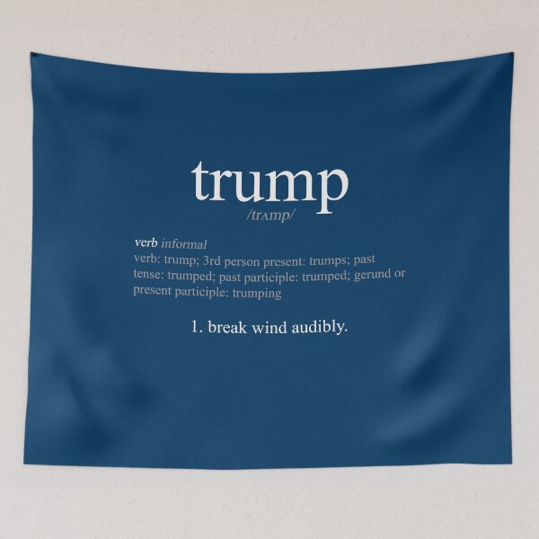 Item preview, Trump Definition - break wind audibly, Funny Tee Obamacare, Impeachment, Anti Trump Campaign. Not my President 2018 designed and sold by prezziefactory.