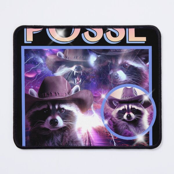Item preview, Church Posse Raccoon Friends Cowboy Hats Funny Gift designed and sold by tshirtart2024.