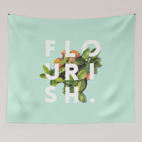 Item preview, Flourish #redbubble #home #designer #tech #lifestyle #fashion #style designed and sold by 83oranges.com.