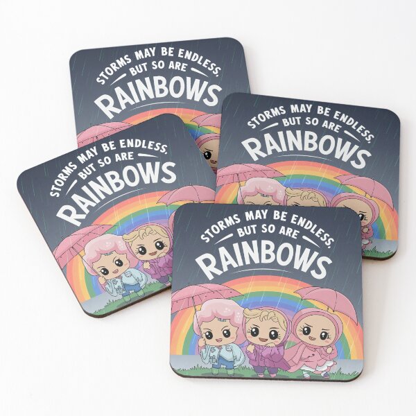 Item preview, storms my be endless but so are rainbows 2025 designed and sold by Mido-artister.