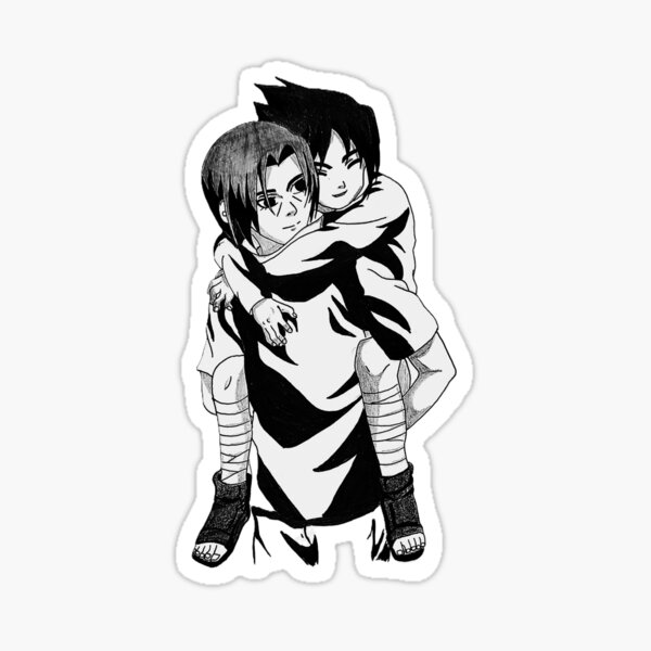 Item preview, Itachi and Sasuke Uchiha designed and sold by Alcovia.