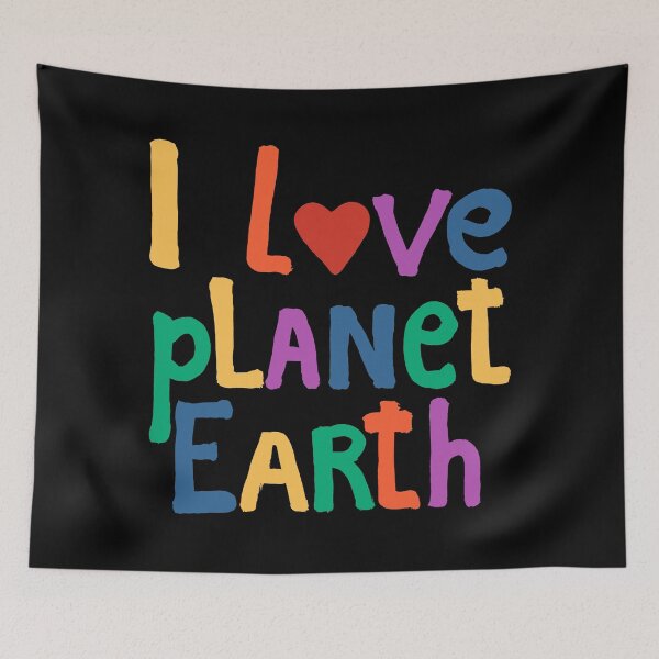 Item preview, I Love Planet Earth Cute Design designed and sold by Climactify.