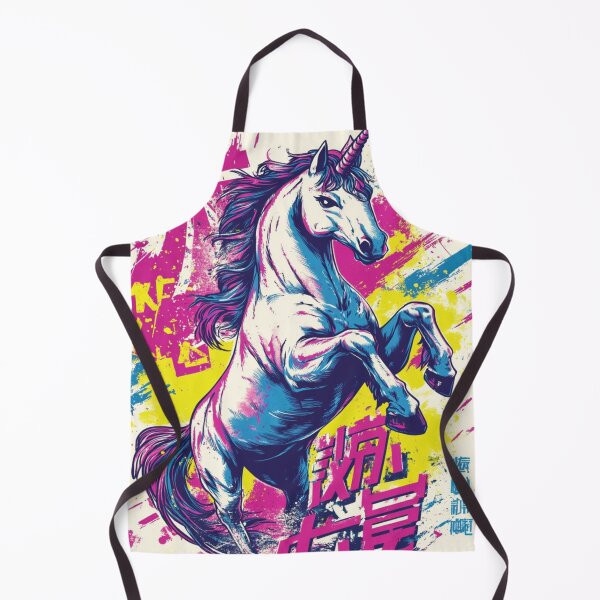 Item preview, Unicorn Stomping Its Hoof 魔法の蹄 designed and sold by PrintsByFrank.