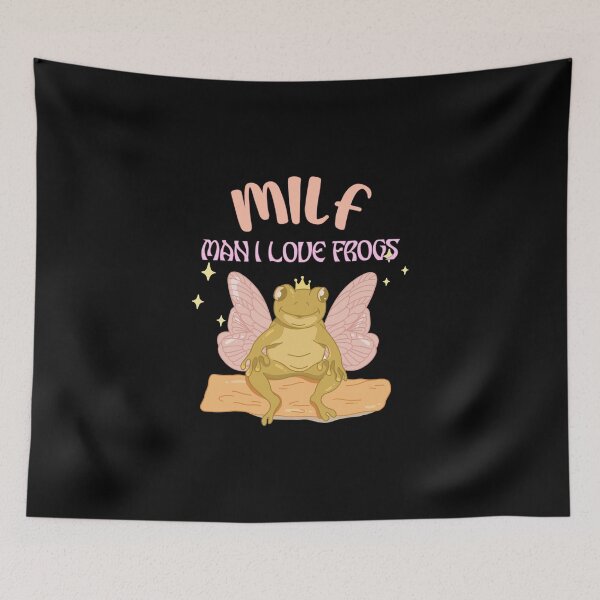 Item preview, MILF Man I Love Frogs designed and sold by Glint-Design.