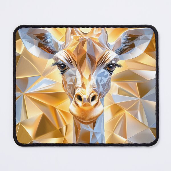 Item preview, The Geometric Giraffe's Gaze designed and sold by silp159.