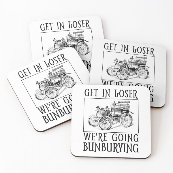 Item preview, Get In Loser We're Going Bunburying (The Importance of Being Earnest) designed and sold by Belles-Lettres.