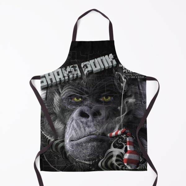 Item preview, Shaka Ponk - The Black Pixel Ape (Drinking Cigarettes to Take a Break) album 2014 designed and sold by Jennifer-lab.